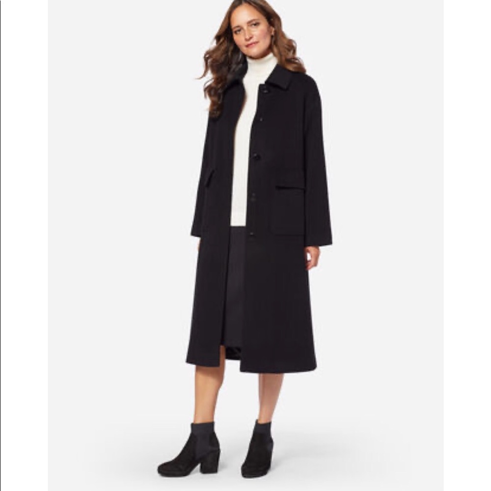 Pendleton black long coat